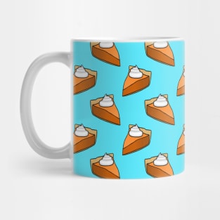 Pumpkin Pie Slice Pattern Mug